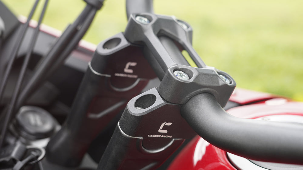 Pull-Back Handlebar Risers for NX 500 – CARBON RACING