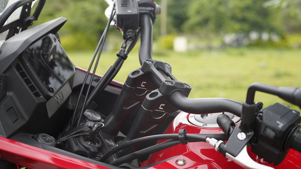 Pull-Back Handlebar Risers for NX 500