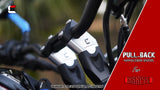 REACH - Inclined Handlebar Riser for Yamaha XSR 155 - Silver