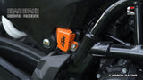 Aluminium Rear Brake Reservoir Protector for KTM Adventure 390/250/X (2025 Model) - Orange