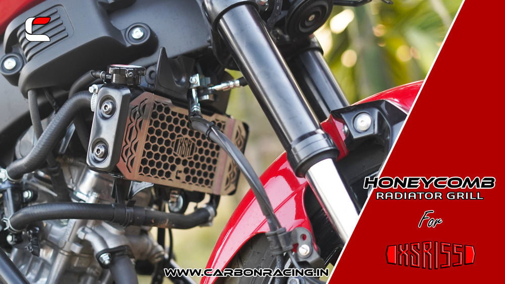 Radiator Guard for Yamaha XSR 155 - Stainless Steel – CARBON RACING