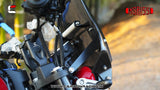Straight Handlebar Riser for Yamaha XSR 155 - Black