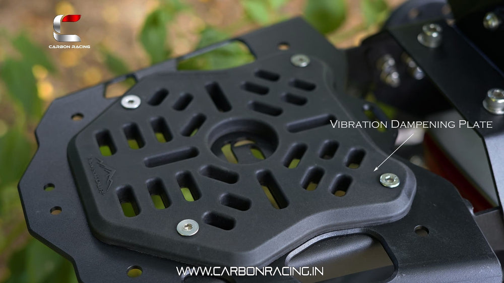 Top Rack with Vibration Dampener & Load Balancer For Triumph Speed 400 ...