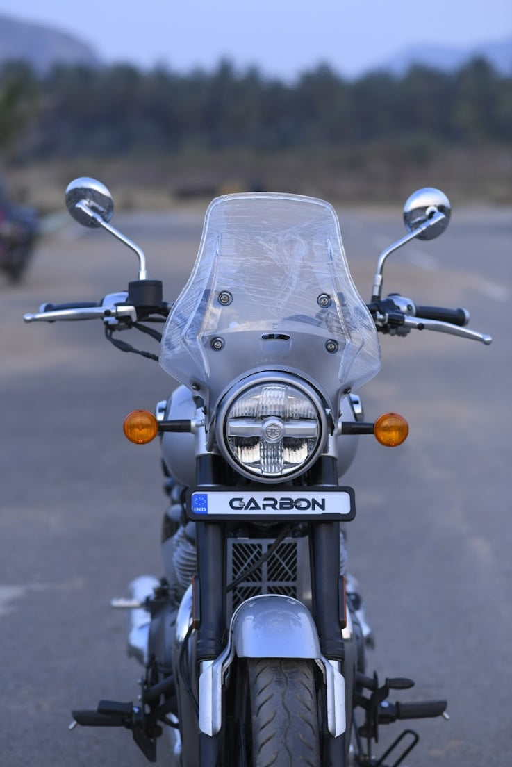 "WANDERER" Premium Windshield - Super Meteor 650 - Clear