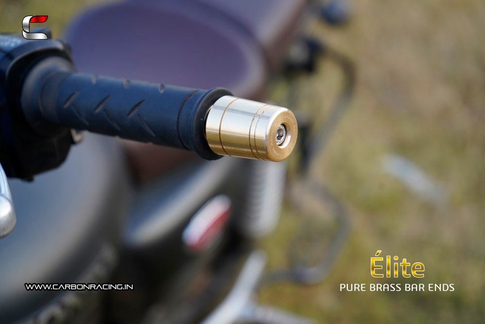 Pure Brass CNC Machined Bar Ends - Elite Series