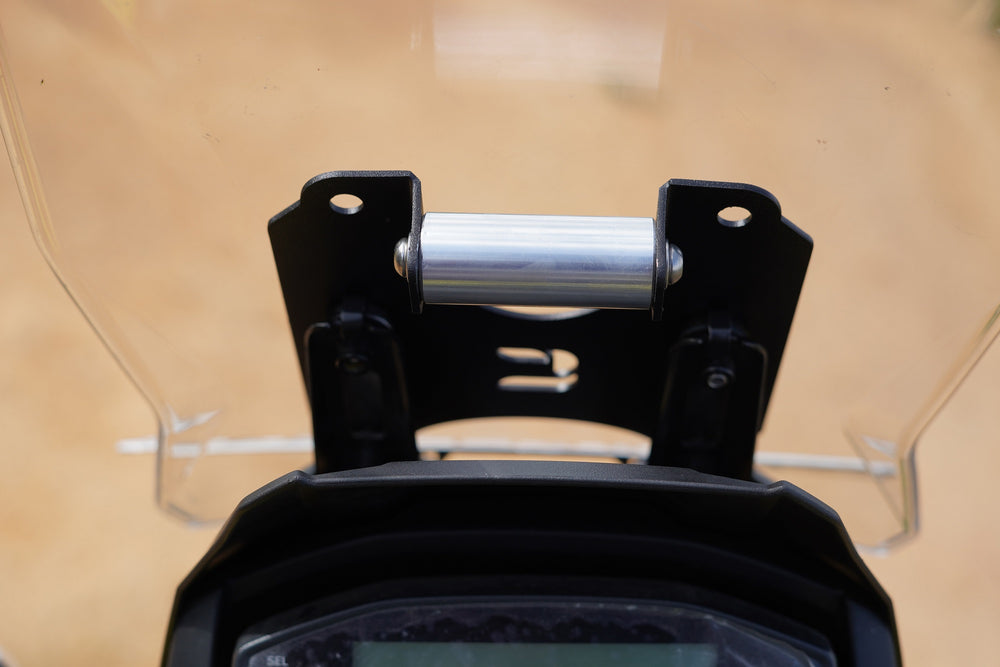 Windshield Height Extender + Integrated GPS Mount - V-Strom 250 SX
