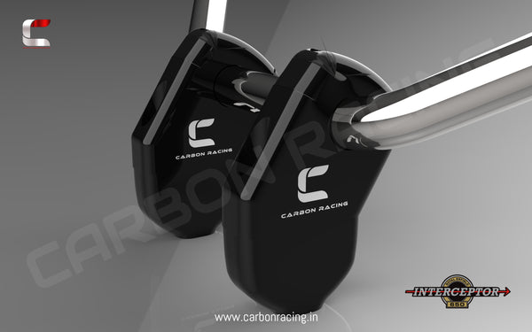 Angled Aluminum Handlebar Risers for Interceptor 650 - ON PRE-ORDERS ...