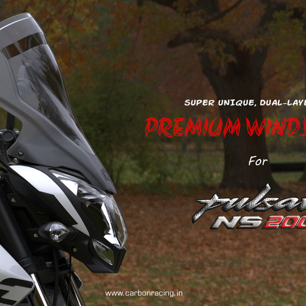 Pulsar ns200 sale windshield