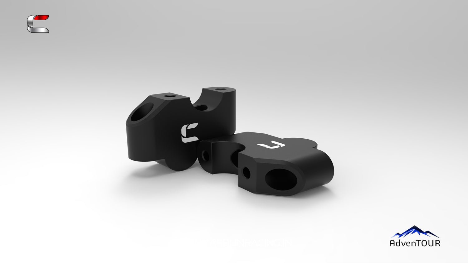 "REACH" Premium Offset Handlebar Risers - Super Meteor 650